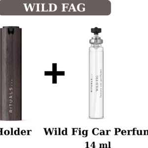 Rituals - Wild Fig - Luxury Car Perfume Kit + Gift Bag - Rituals Auto Parfum - Car Parfume Kit (8684504102655)