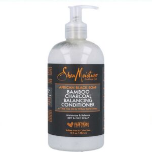Conditioner African Black Soap Bamboo Charcoal Shea Moisture (384 ml) (0764302271062)