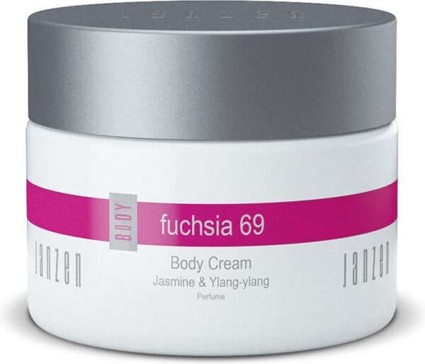 JANZEN Body Cream Fuchsia 69 - Bodycrème - Bloemig en Krachtig - Lichaamsverzorging - 300 ml (8717612822693)
