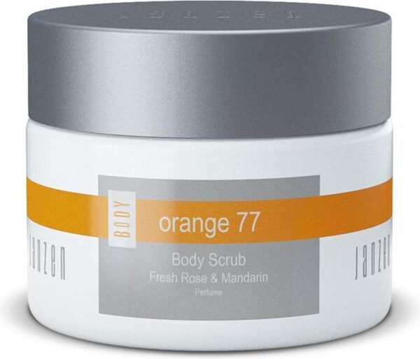 JANZEN Body Scrub Orange 77 - Zacht en Bloemig - Verzorgende oliën - Thalassotherapie - 420 gram (8717612832777)