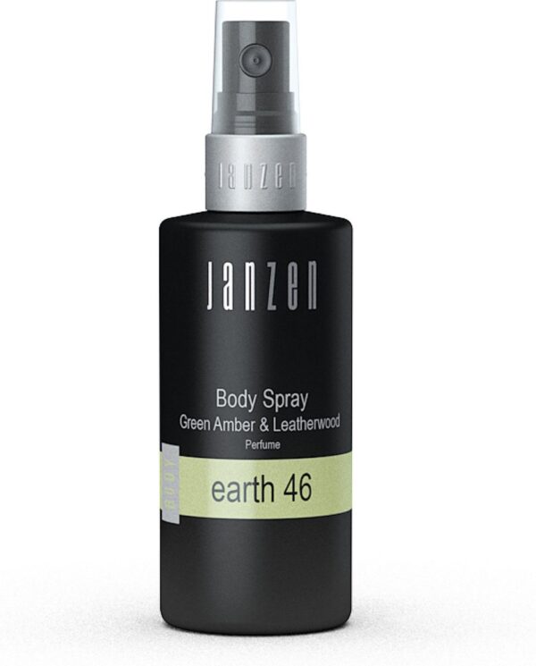 JANZEN Body Spray Earth 46 - Body Mist - Lichaamsspray - Kruidig en Rijk - Verfrissend - 100 ml (8717612853468)