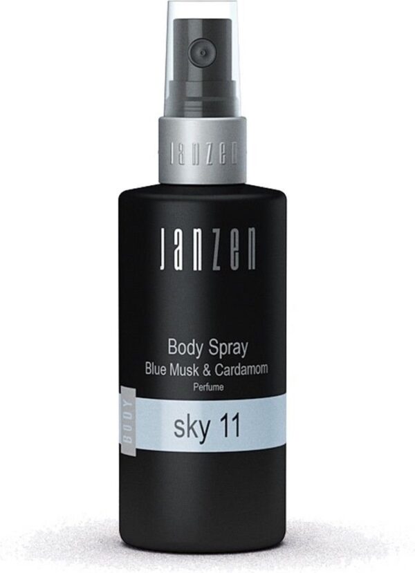JANZEN Body Spray Sky 11 - Body Mist - Lichaamsspray - Zacht en Sensueel - Verfrissend - 100 ml (8717612853116)