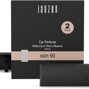 JANZEN Car Perfume - Skin 90 - autoparfum - Fris en Krachtig - 2 stuks (8717612501901)