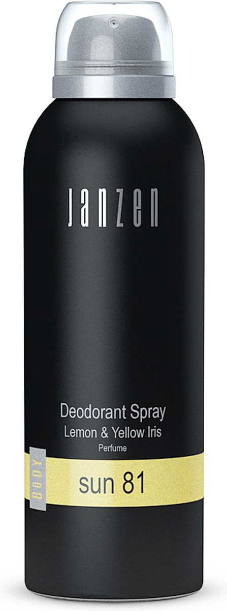 JANZEN Deodorant Spray Sun 81 - Anti-Transpirant Spray - Zomers en Zwoel - Verzorgend - 150 ml (8717612862811)
