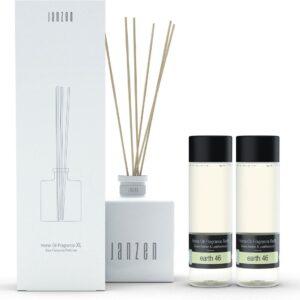 JANZEN Home Fragrance Sticks XL Wit - inclusief Earth 46 (8717612603469)
