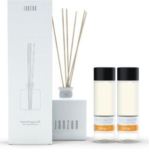 JANZEN Home Fragrance Sticks XL Wit - inclusief Orange 77 (8717612603773)