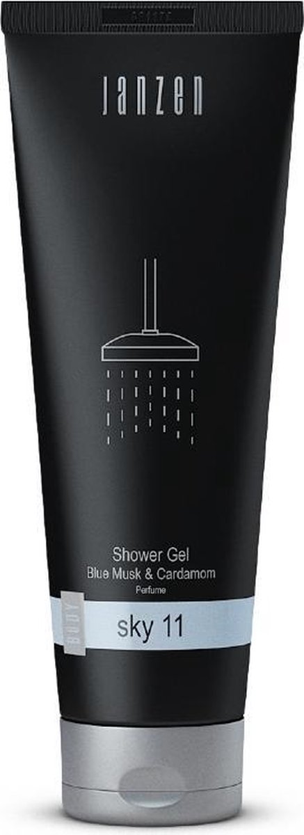 JANZEN Shower Gel Sky 11 - Douchegel - Fris en Levendig - 250 ml (8717612842110)