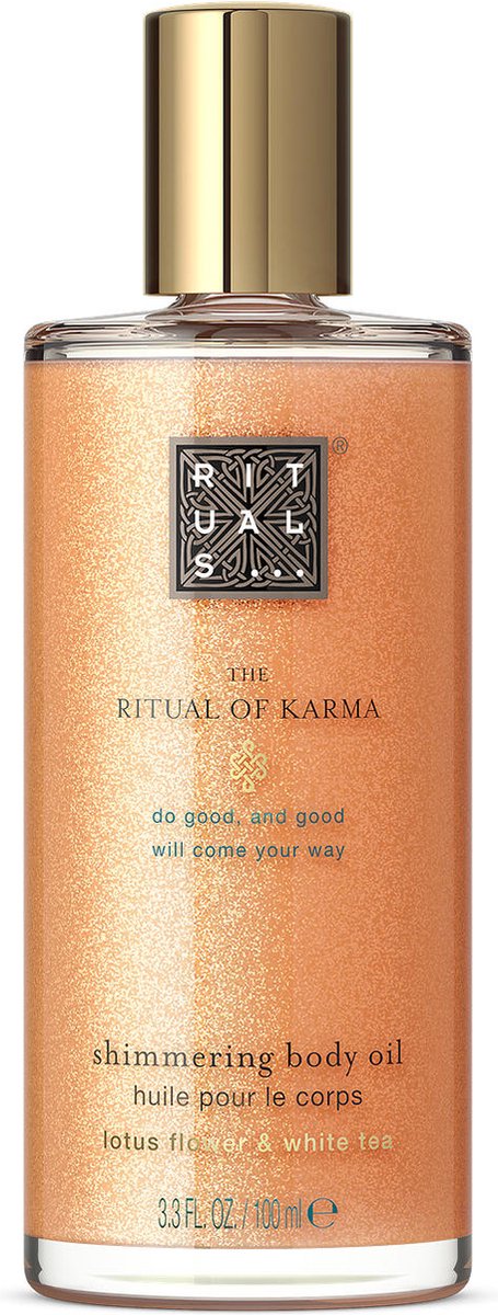 RITUALS The Ritual of Karma Shimmering Body Oil - Lotusbloem - 100 ml (8719134152517)