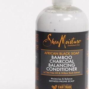 Shea Moisture African Black Soap Bamboo Charcoal Balancing Conditioner (0764302314288)