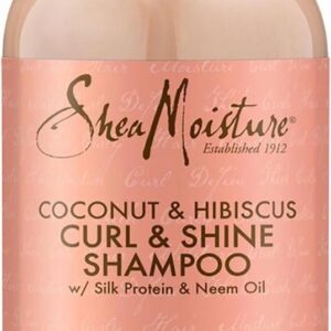 Shea Moisture Coconut & Hibiscus - Shampoo Curl & Shine - Krullend Haar - 384 ml (7643022210120)