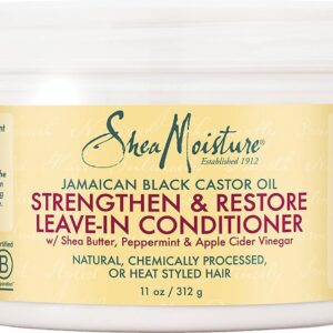 Shea Moisture Jamaican Black Castor Oil - Leave-in Conditioner Strengthen & Restore - 312 gr (0764302215844)