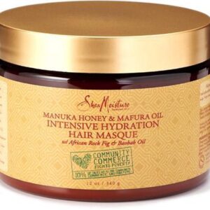 Shea Moisture Manuka Honey & Mafura Oil - Intensive Hydration Haarmasker - 340 gr (0764302231066)