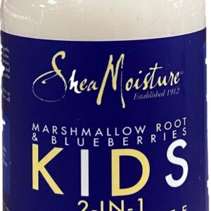 Shea Moisture Marshmallow Root & Blueberries - Shampoo + Conditioner - Kids 2-In-1 Drama-Free - 237 ml (0764302902201)