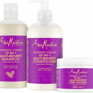Shea Moisture Superfruit Complex - Shampoo Conditioner & Haarmasker - Multi-Benefit - Set of 3 (8710522050040)