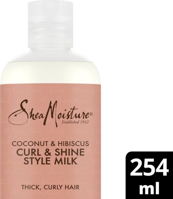 SheaMoisture Coconut & Hibiscus - Style Milk Curl & Shine - 254 ml (7643022210502)