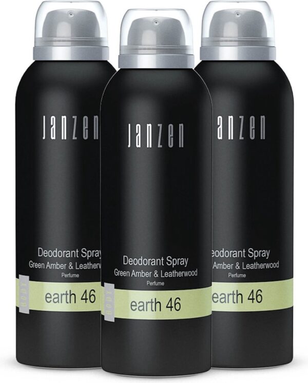 JANZEN Deodorant Spray Earth 46 3-pack (8717612862484)