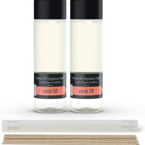 JANZEN Home Fragrance Refill Coral 58 2-pack Incl. Gratis Sticks (8717612611600)