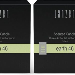 JANZEN Scented Candle Earth 46 2-pack (8717612645506)