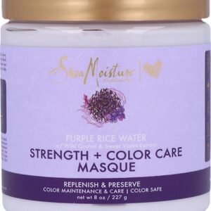Haarmasker Purple Rice Water Shea Moisture (227 g) (6091001485402)